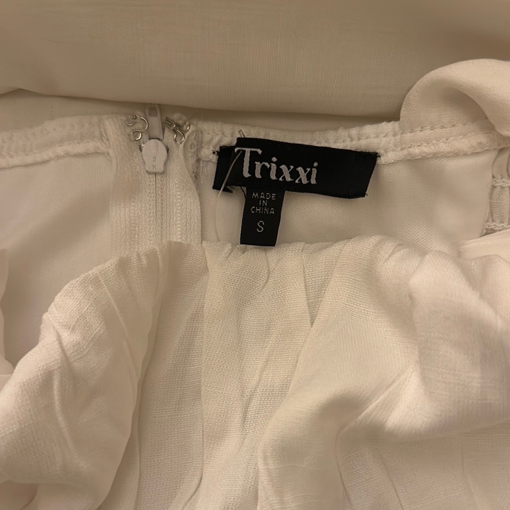 Trixxi White Summer Dress - Picture 4 of 7